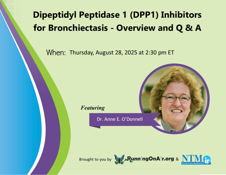 Recording Available: Webinar for Bronchiectasis Patients and Family Members